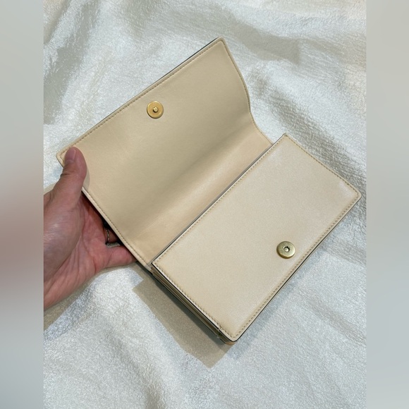 Dior Beige Leather Embroidered Le Monde Tarot Clutch Limited Edition - Picture 13 of 17